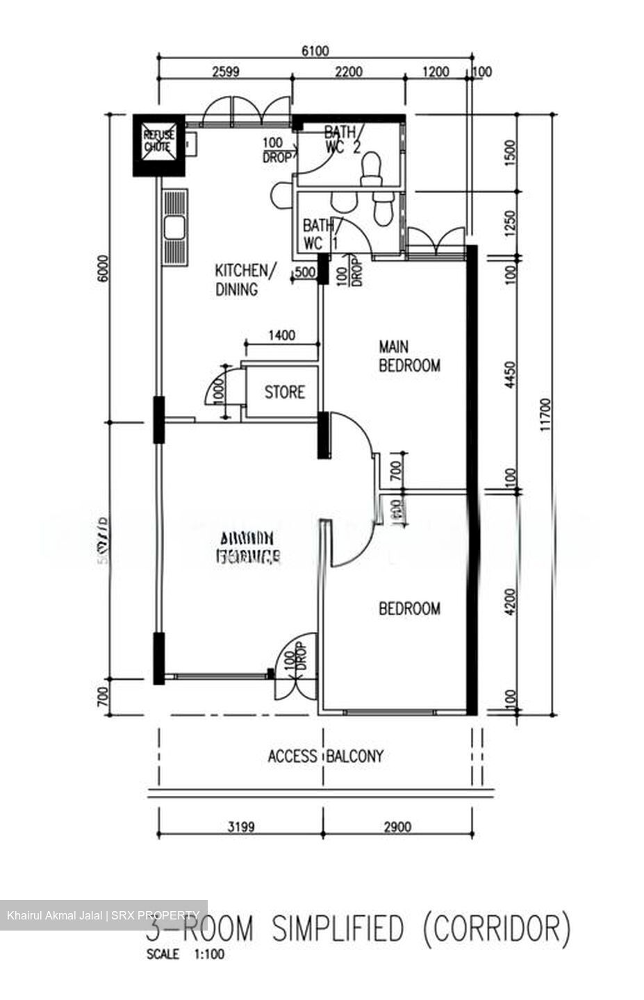 Blk 132 Simei Street 1 (Tampines), HDB 3 Rooms #575840491